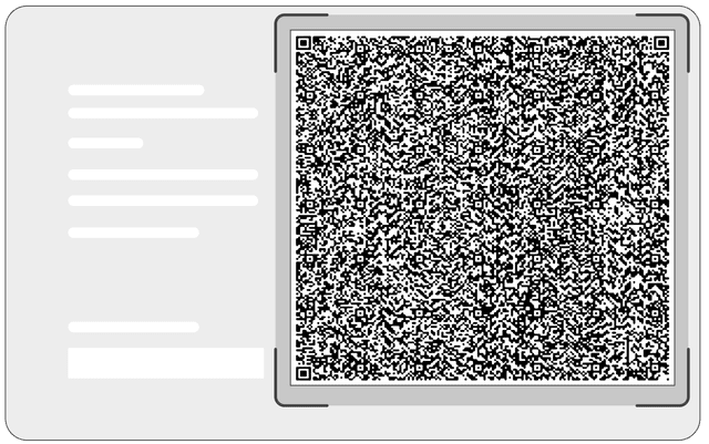 card mockup
